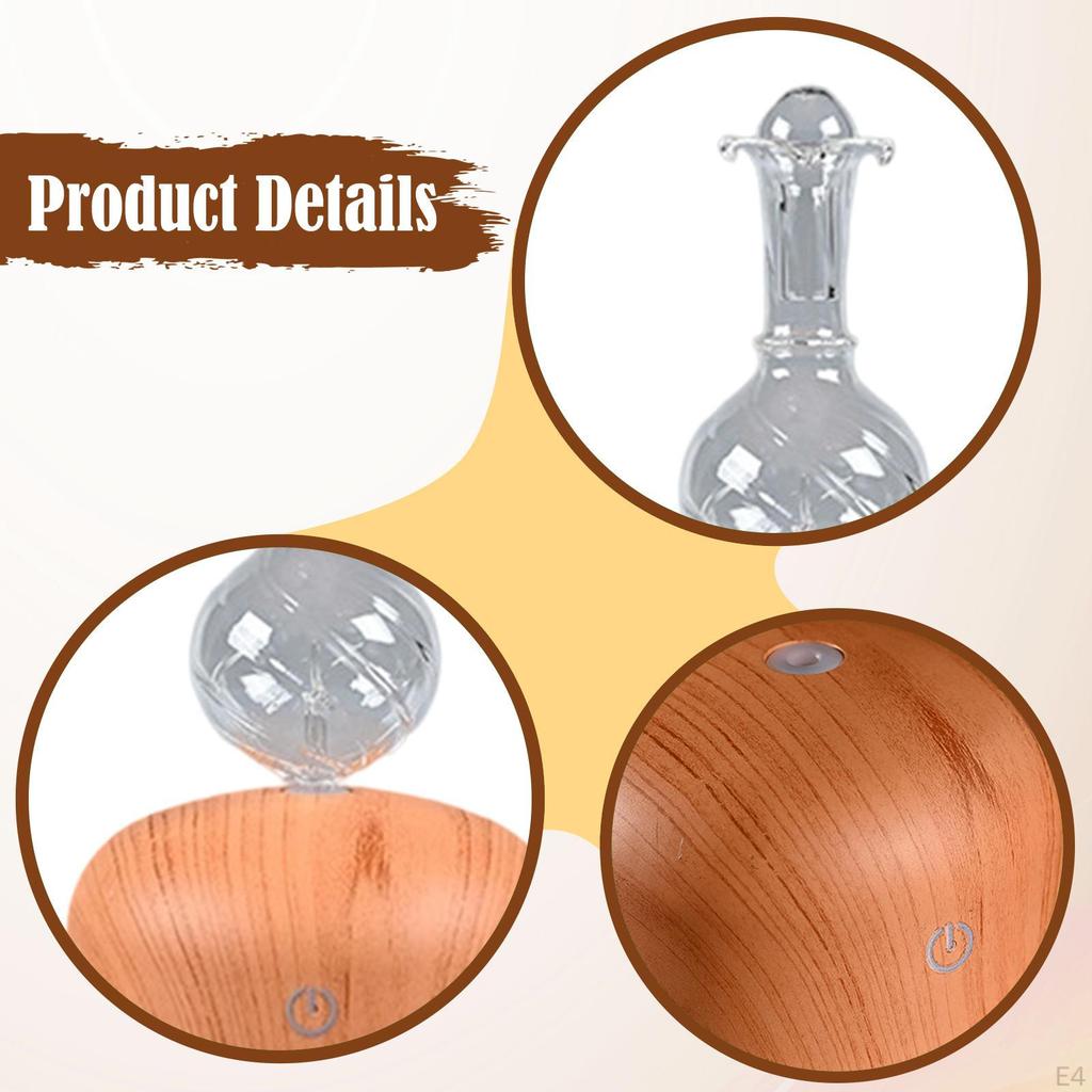 Dyfuzor Aromaterapeutyczny Olejków Eterycznych Biurkowy Nawilżacz Powietrza do Salonu