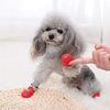 Pet Dog Shoes Socks Waterproof Cats Dogs Rubber Non-slip Socks, Knitting Warm Rain Snow Boots for Small Medium Pets Outdoor