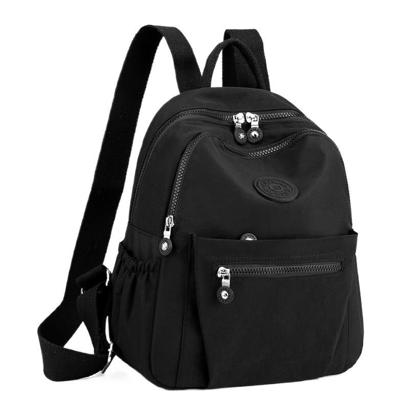 2025 Women's Nylon Backpack: Large Capacity, Stylish, Lightweight Travel & Work Schoolbag