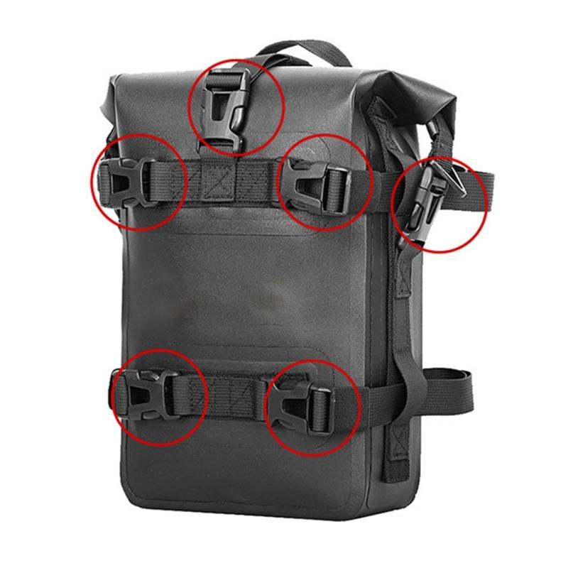 Motorcycle Waterproofed Saddles Bags Motorcycle Side Helmet Cycling Travel Bags Moisture Resistant Journey Gear