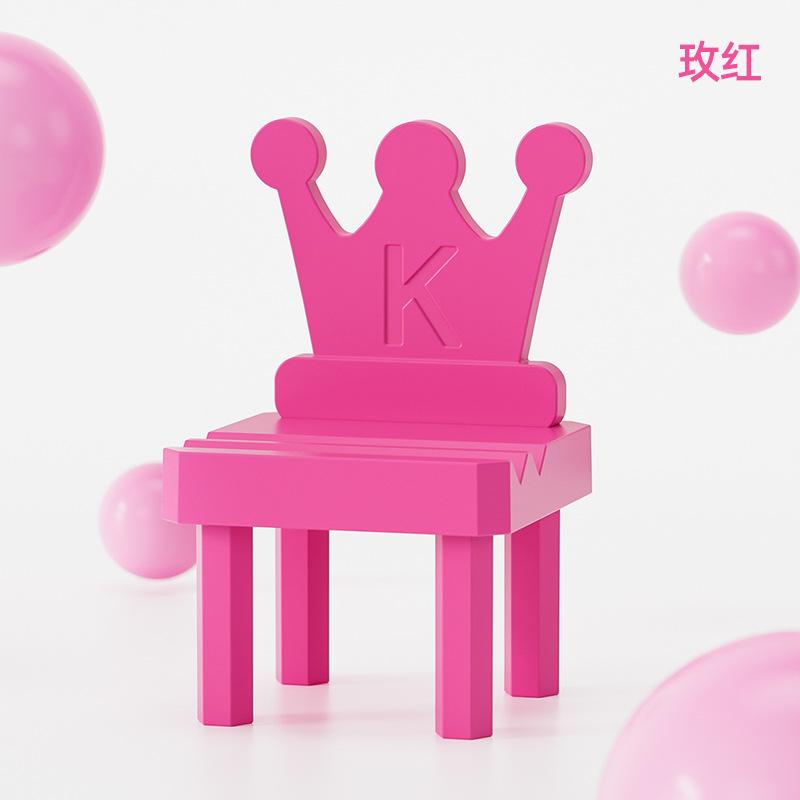

Source Factory Plastic Creative Cartoon Cute Chair Desktop Mobile Phone Stand Mobile Phone Stand Mobile Phone Seat Gift