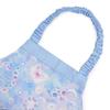 COLORFUL CANDY STYLE Children's Apron and Triangle Scarf Set for Girls, Elementary School Age, Easy To Put On and Take Off, Moonlight Butterfly Design