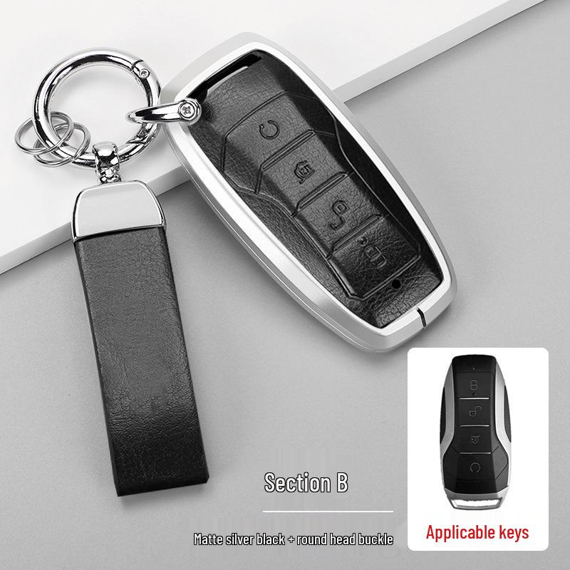 Full Coverage Key Case for BYD Tang, Song, Han, Qin PLUS, Yuan - New Key Shell and Buckle