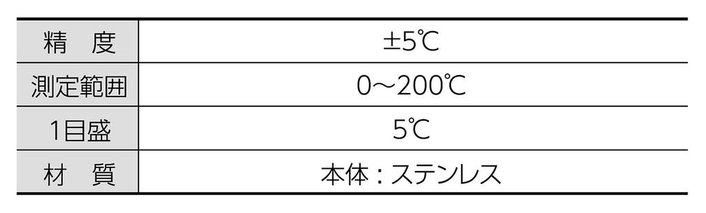 Shinwa Sokutei Thermometer V-4 Round T-shaped White Scale 73012
