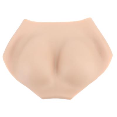 Silicone False Butt Underwear Seamless Realistic Hip Underwear Control Shorts Skin Color 2XL