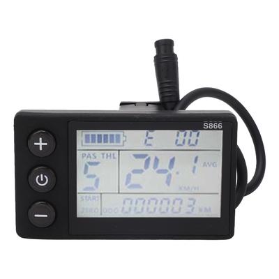 Elektroroller Umbau LCD-Display mit 6P Wasserdichtem Stecker Mountainbike Umbau LCD-Panel Teile