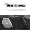 2/4/8pcs 3D Metal Alloy Badge Emblem Car Audio Decorate Stickers For Model 3 Y Model X S 2016-2020 Valve Core Accessories