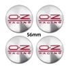 4pcs Car Wheel Hub Center Caps 56mm 60mm 68mm 65mm  For Rim Cover Auto OZ Logo Badge Emblem Exterior Styling Accessories