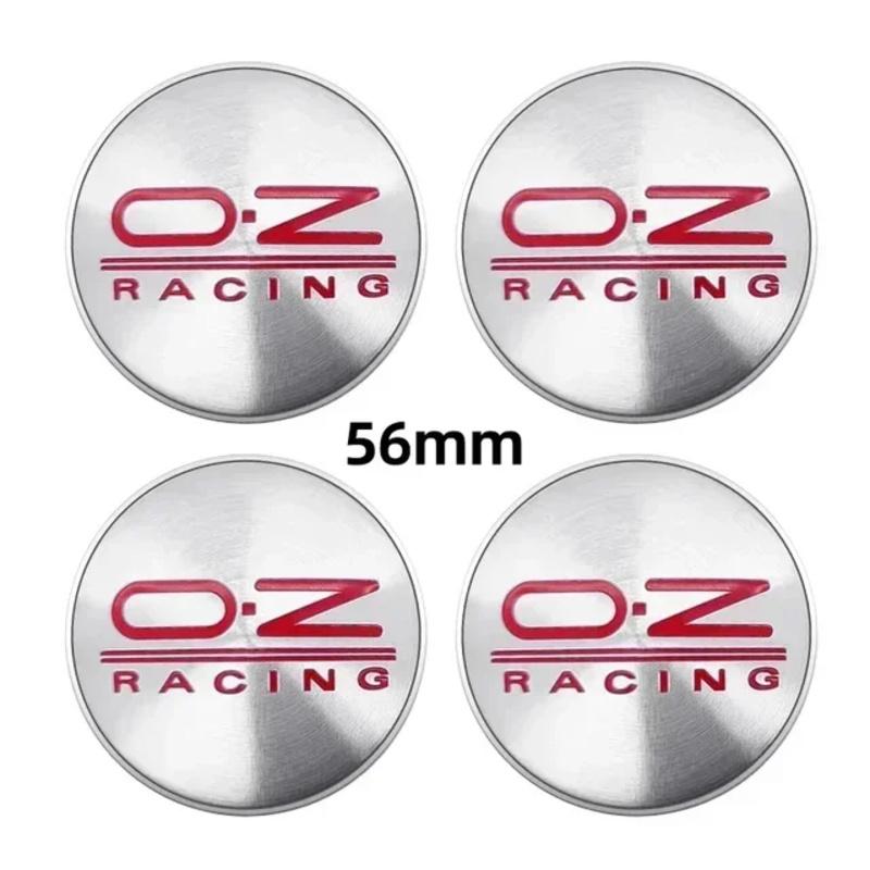 4pcs Car Wheel Hub Center Caps 56mm 60mm 68mm 65mm  For Rim Cover Auto OZ Logo Badge Emblem Exterior Styling Accessories