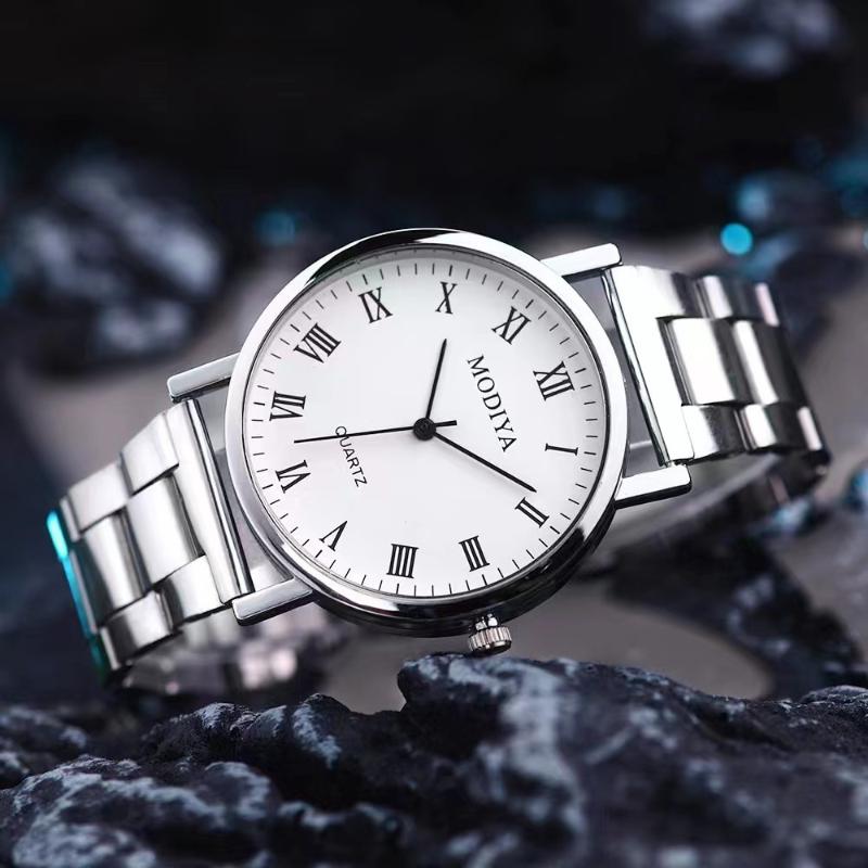 Klassische Römische Ziffern Quarz Uhr Minimalistisch Elegant Armbanduhr Luxus Quarz Uhr Für Damen Herren Business Casual Tägliches Tragen