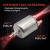Fuel Filter F55577 | Compatible with Chevrolet Trailblazer Trailblazer EXT SSR GMC Envoy Buick Rainier Hummer H2 Isuzu Ascender Replaces GF831