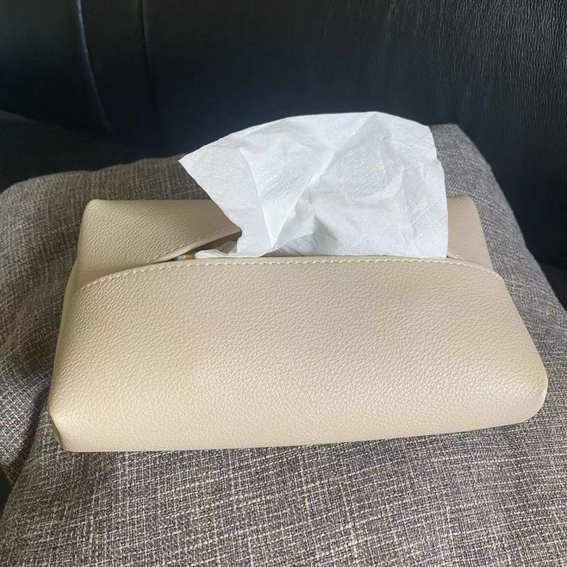 Kreatywne Skórzane Pudełko na Chusteczki Nordyckie Proste Salon Domowy Lekki Luksus Pudełko na Chusteczki Sypialnia Ekskluzywne Pudełko na Chusteczki Papierowe