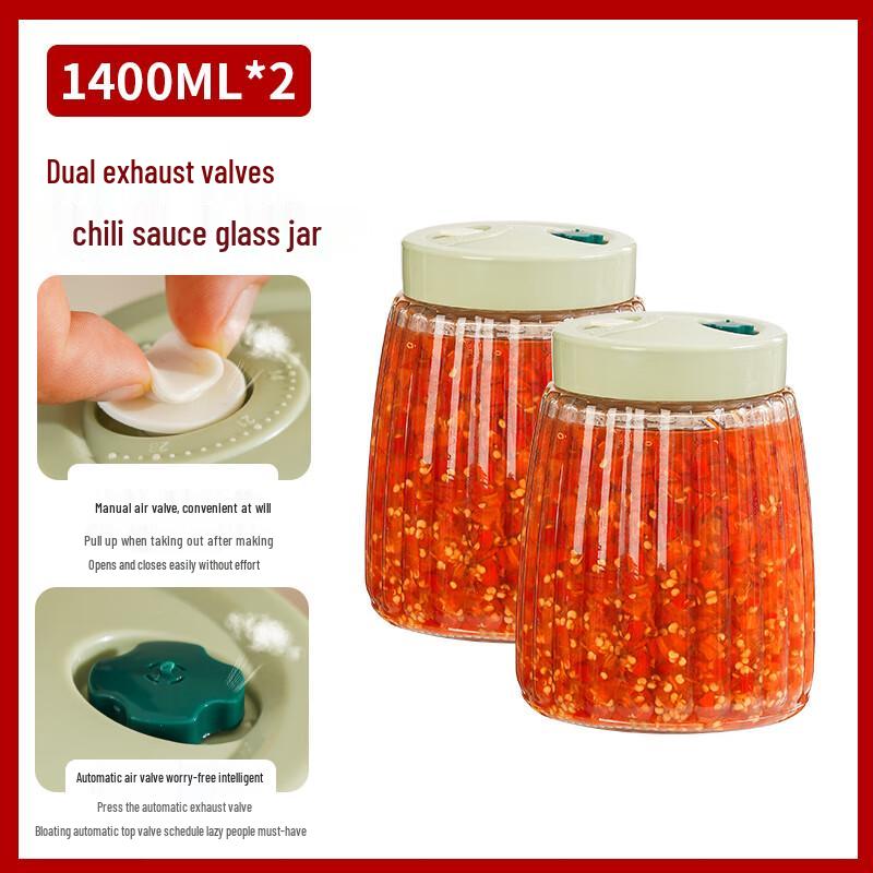 Naijiang Glass Fermentation Jar with Air Valve