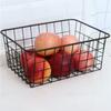 Wire Storage Baskets House Decor Bins for Kitchen Cabinets Pantry Bathroom Laundry Room Refridge