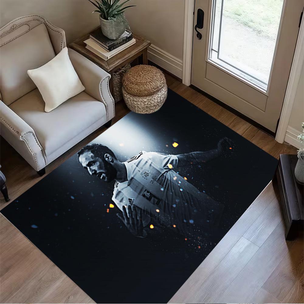 Precision Soccer Carpet Suitable for Entryway Study room Decorate room Bedrooms Anti-slip Rug Decorate Offices Perfect Gift for Women/Men
