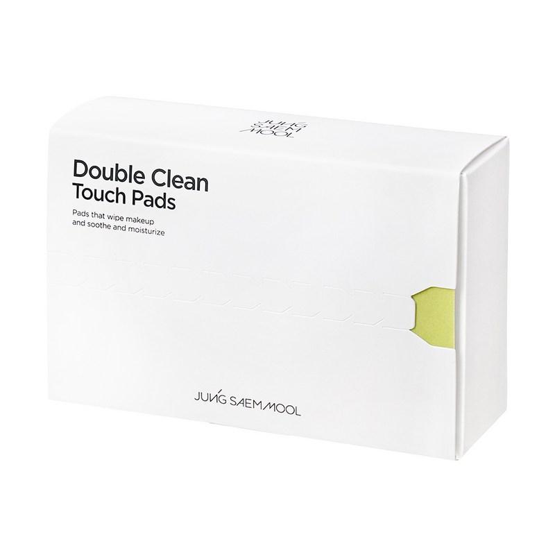 Jung Saem Mool Double Clean Touch-up Makeup Pad 70g, Pack of 20, 20 Pads, 1 Pcs