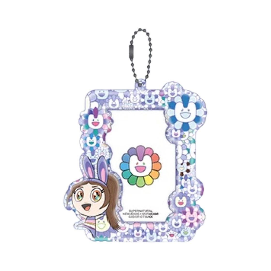 NewJeans x Murakami Photo Card Holder Keyring Hyein Purple ONE SIZE
