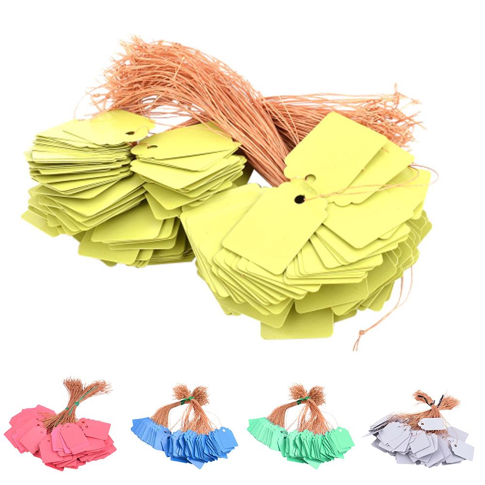 Stylish Plastic Hanging Tags for Gardening Plant Pack of 100 Waterproof Labels