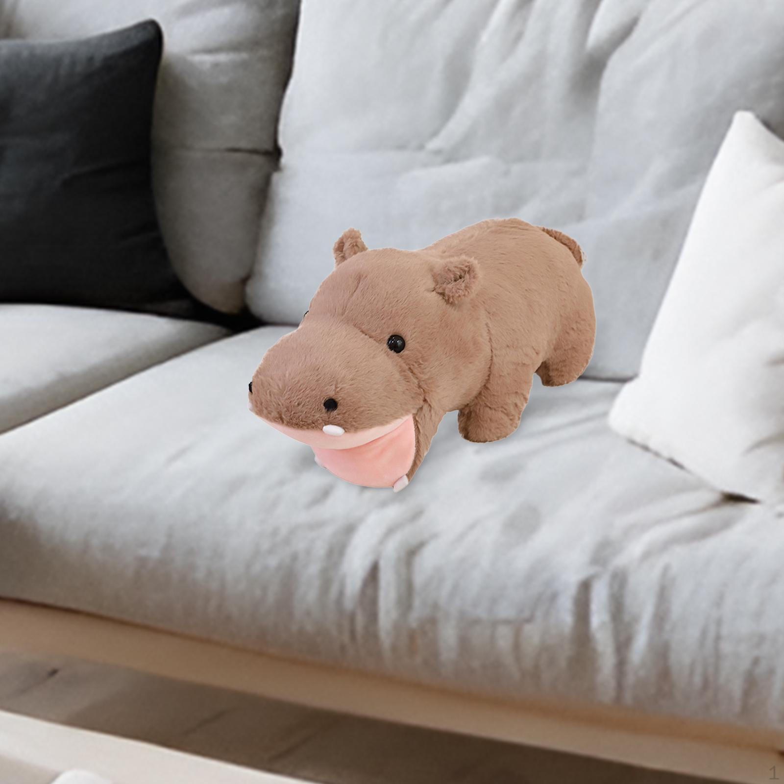 

Фигурка бегемота, кукла, украшение для спальни, милая мягкая игрушка для взрослых и детей Small