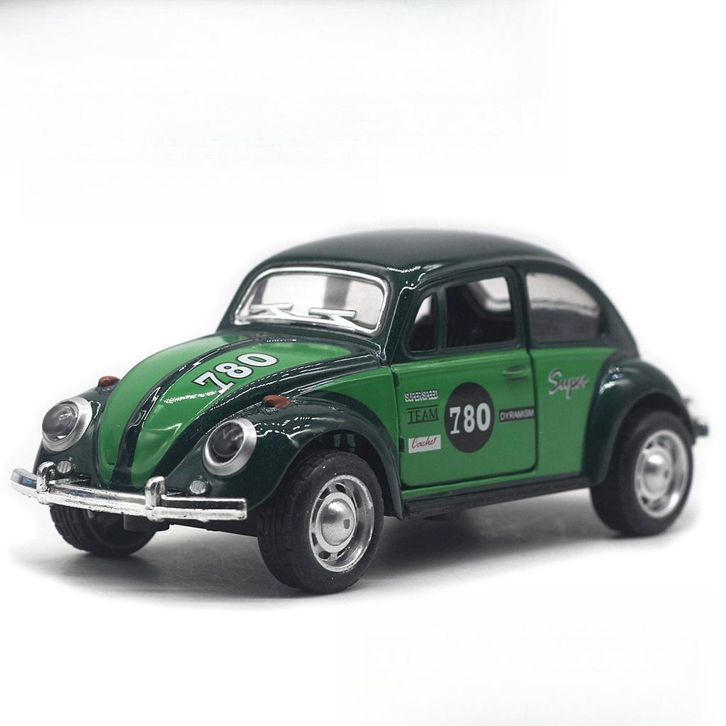 1:32 Beetle Alloy Car Diecasts Metal Classic Toy Model with Pull Back Function Vehicles for Child Gifts