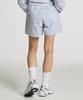 Nyuballanseu Nbnvg2W412 / Women Essential Lightweight Woven Quarter Shorts (L/Blue)