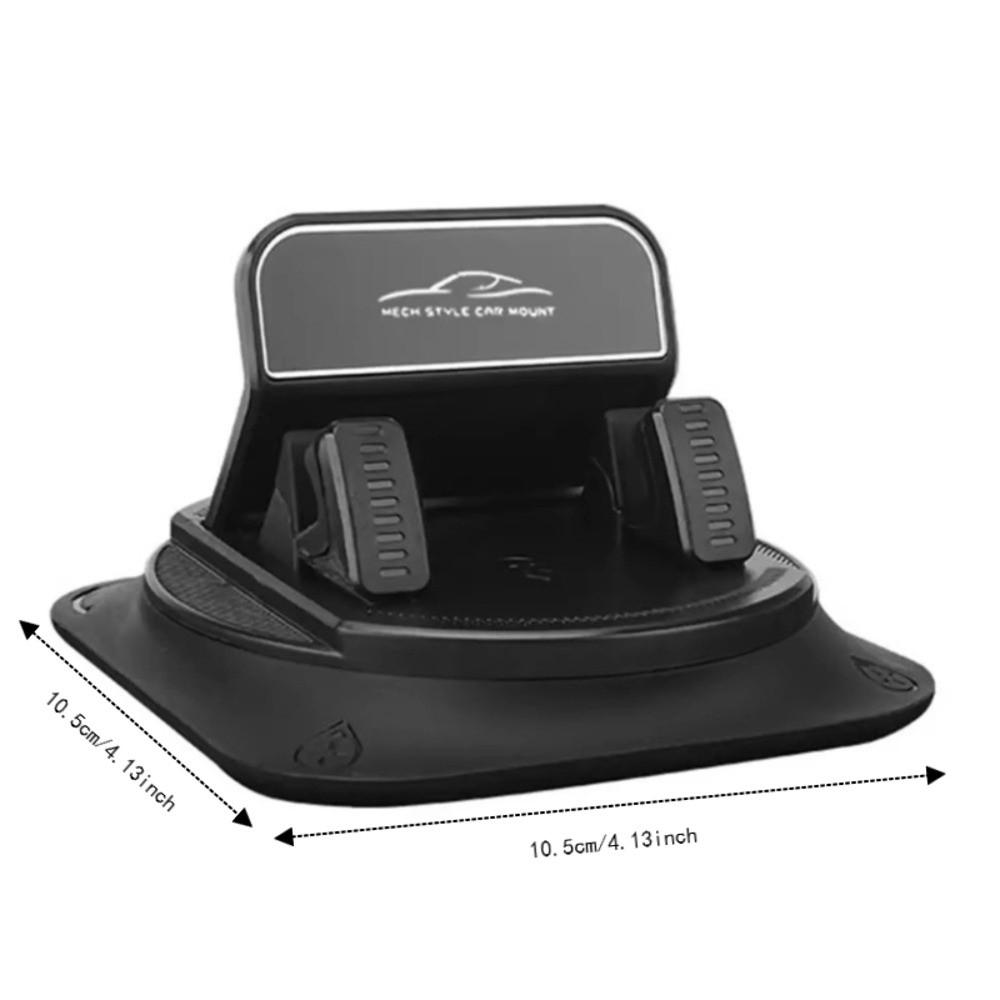 Non-Slip Phone Dashboard Mount PC+ABS Silicone Mobile Phone Holder Car Phone Holder In Car