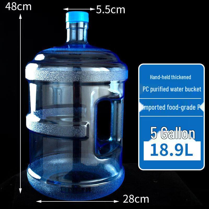 ZISIZ Large Food-Grade Plastic Water Storage Container