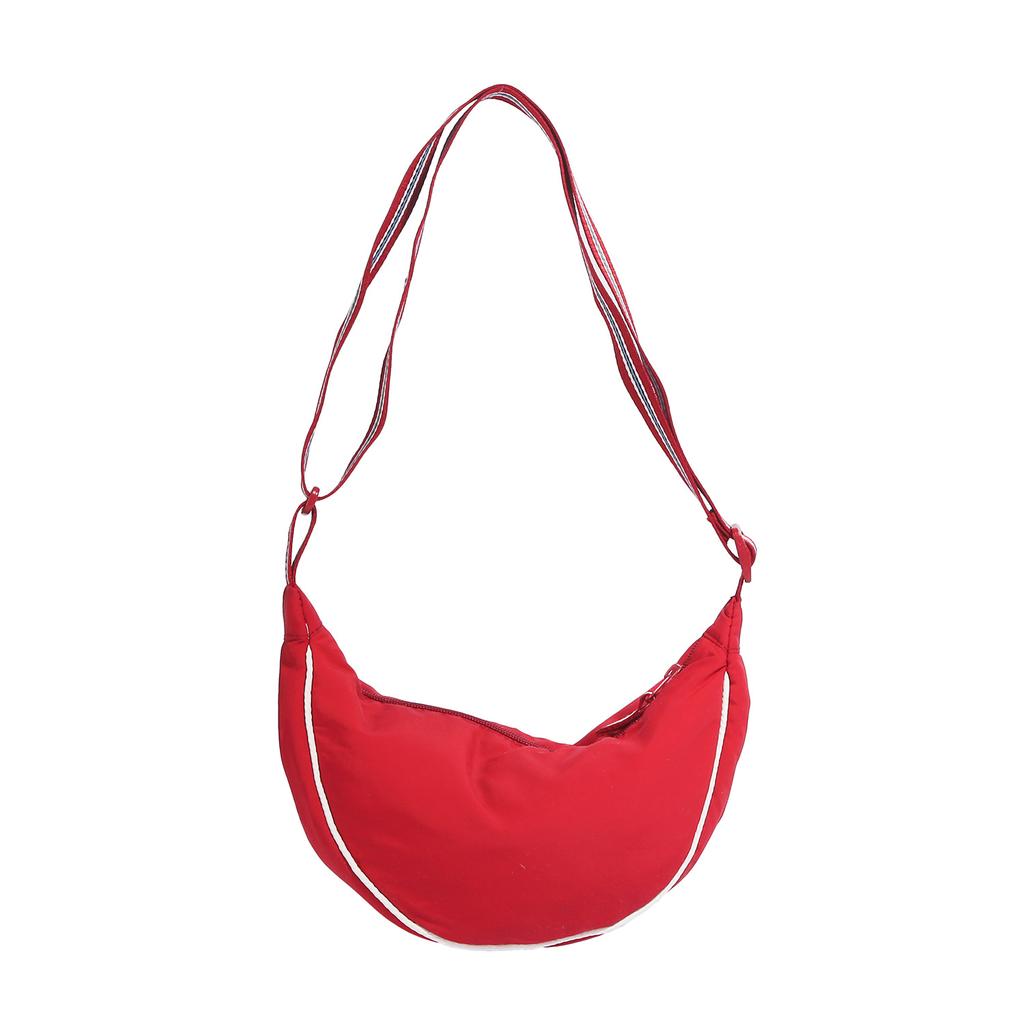 Fashion Harajuku style simple contrasting colors women's dumpling bag spring new commuter travel shoulder messenger bag