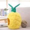 Funny Pineapple Fruit Plush Hat Christmas Cosplay Party Costume Cap Photo Prop