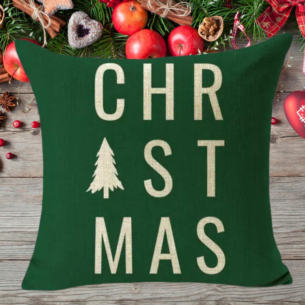 Christmas Pillowcase Set 4 Pcs Decorative 45X45 [P-Z6]