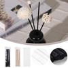 10 Stück/Beutel Erfrischende Schlaf-Faserstäbchen Diffusor Langsam flüchtiger Ätherischer Öl Diffusor für Zuhause/Büro