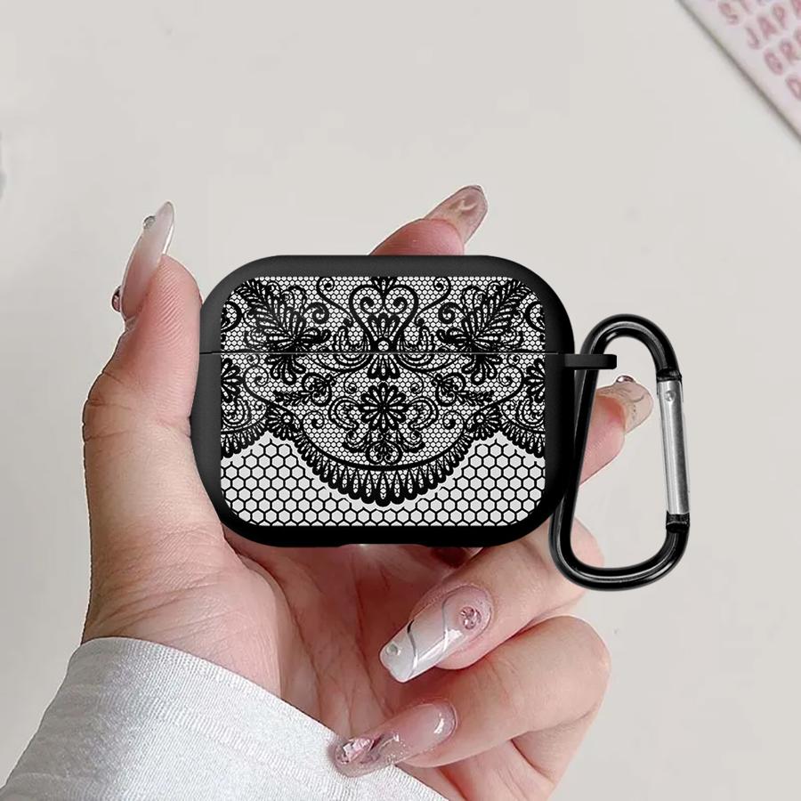 Kopfhörer Hüllen Abdeckung Case Für Airpods 2 Pro2 3 Pro3 Pro 4 1 Design Sinn Schwarze Spitze