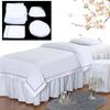 White Wave Stripe Pattern Sheet Set w/ Square Pillowcases, Includes Comforter Insert - Ultra Soft Bedding Collection, Easy Care