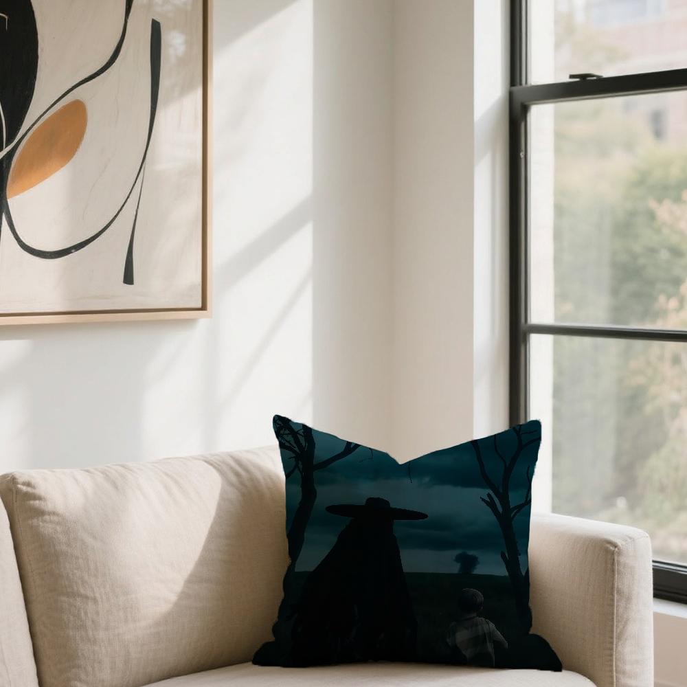 Band B-Bad Omens cushion cover For Sofa Car Office Cafe Soft And Comfortable Double-Sided Printing Pillow Cover