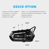 BT31 Bluetooth 5.0 Motorradhelm-Gegensprechanlage – 300 m Reichweite, IP67 wasserdicht, universelle Passform
