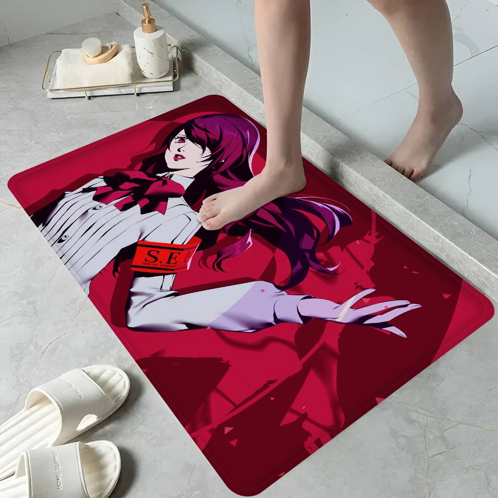 Anime Persona 3 Reload Bathroom Mat Kids Room Bedroom Decoration Balcony Anti-Slip Doormat Living Room Welcome Rug