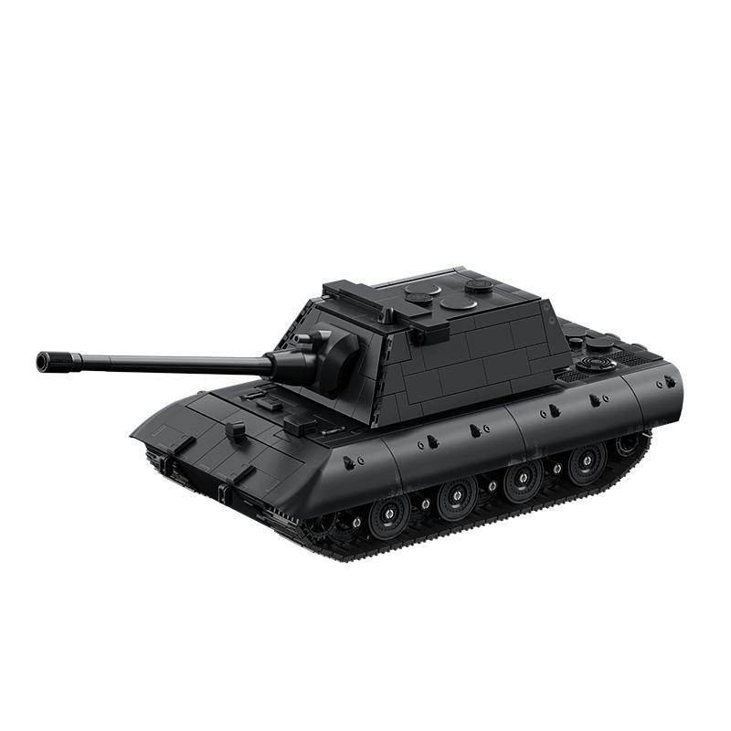 MAUS TANK E-100 Heavy Tank Leopard G-type Tank Building Blocks Toy Creative Toy Series Tank Model DIY Assembly Kit Birthday Gift