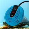 17-34°C Aquarium Turtle Heater Low Water Level Adjustable Fish Tank Submersible Heater LCD Display Temperature Controller