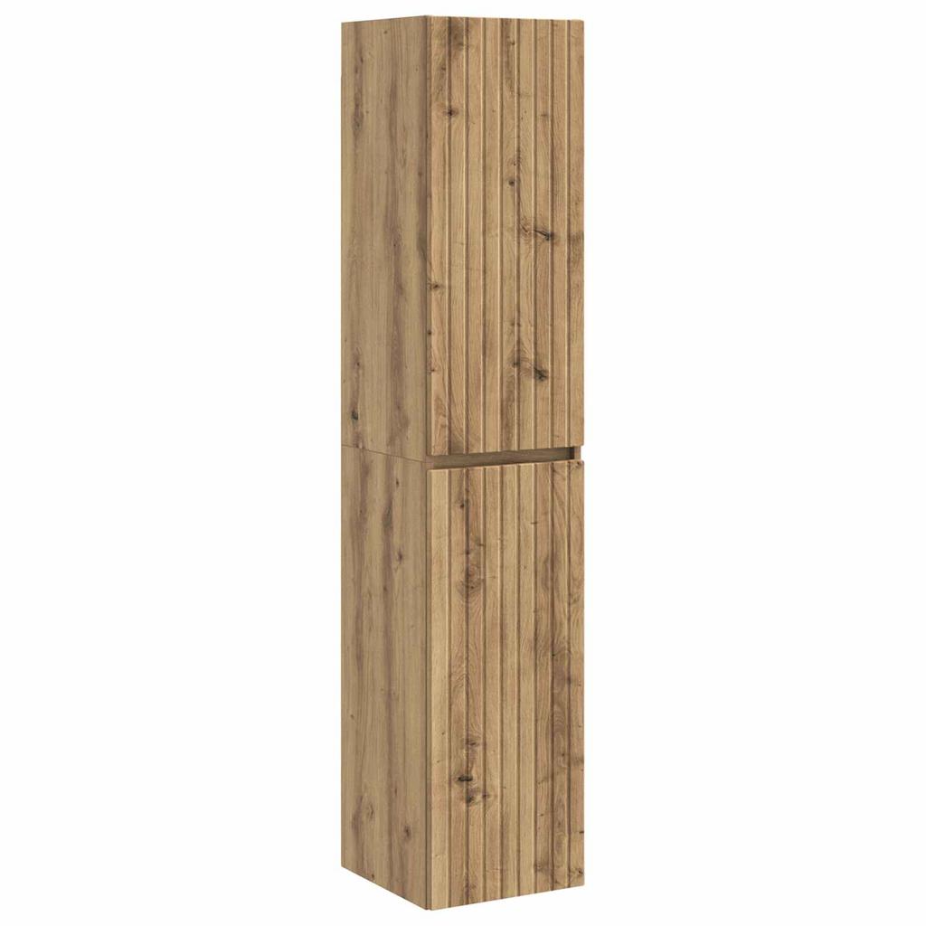Bathroom Cabinet Set 5 pcs Artisan Oak 40 x 10.5 x 60.5 cm