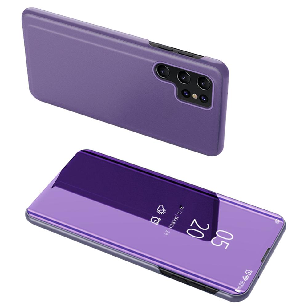 For Samsung Galaxy S25 Ultra Case View Window Stand Leather Flip Phone Cover