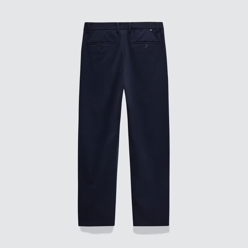 Joeone Men's High-Elastic Casual Straight-Leg Pants