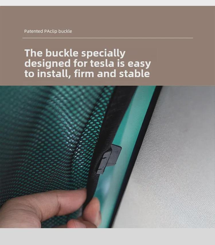 Tesla Model 3/Y Roof Sunshade & Blackout Curtain