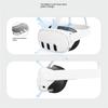 A96I-Controller Cover Case For Meta Quest 3 VR Headset Grip Protector Nose Eye Pad Face Mask Lens Protection Set