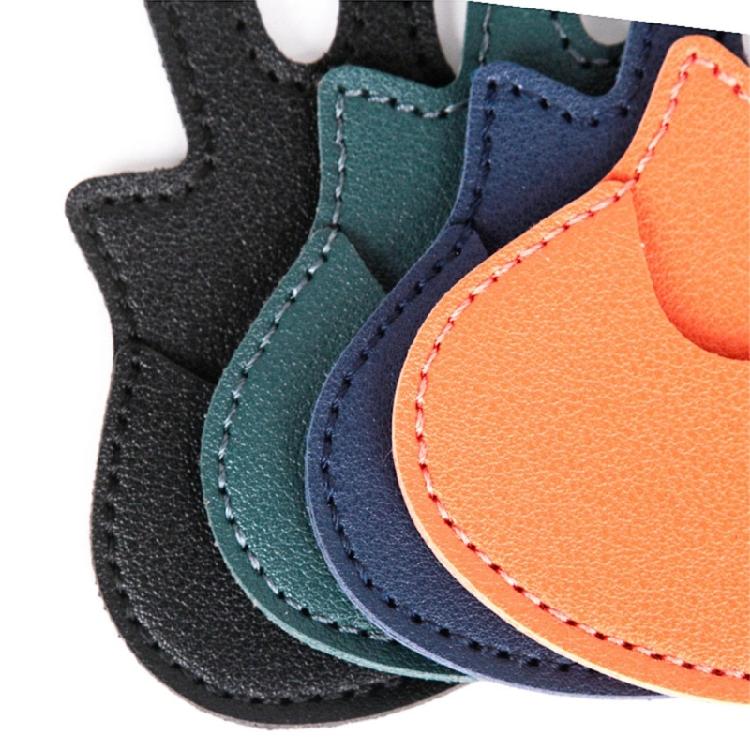 Multipurpose Guitar Pick Pouch Guitar Pick Holder Guitar Shape Pick Storage Bag Protective Pick Holder Case for Picks