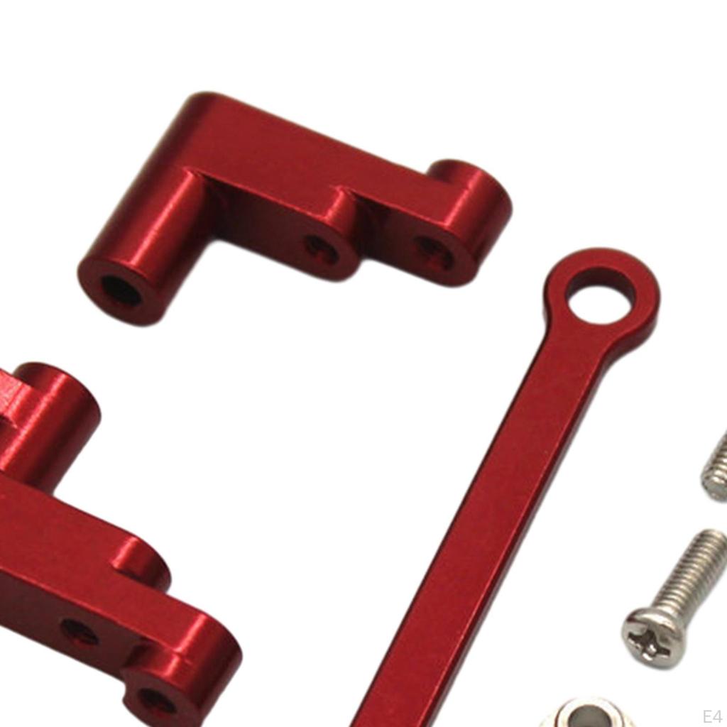 RC Car Steering Parts, Metal Bellcranks for 1:16 Models, Replacement Components