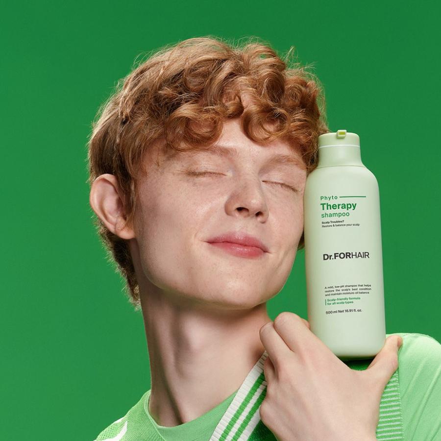 DR.FORHAIR Phyto Therapy Shampoo 500ml pH-ausgleichender Reiniger für die Kopfhaut bei empfindlicher Haut