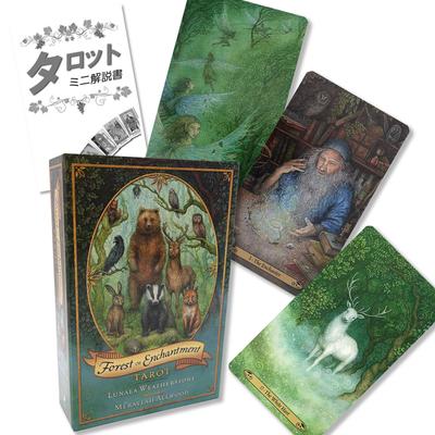 Forest of Enchantment Tarot Reading Japanese Instruction Manual Authentic 78 Cards Tarot, Instructions, Included, Tarot,