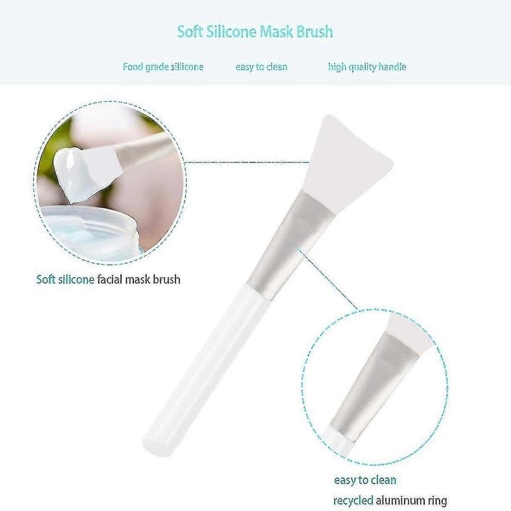 Set with facial treatment mask make-up mixing tool with bowl stick brush measuring spoon3 Piece Set