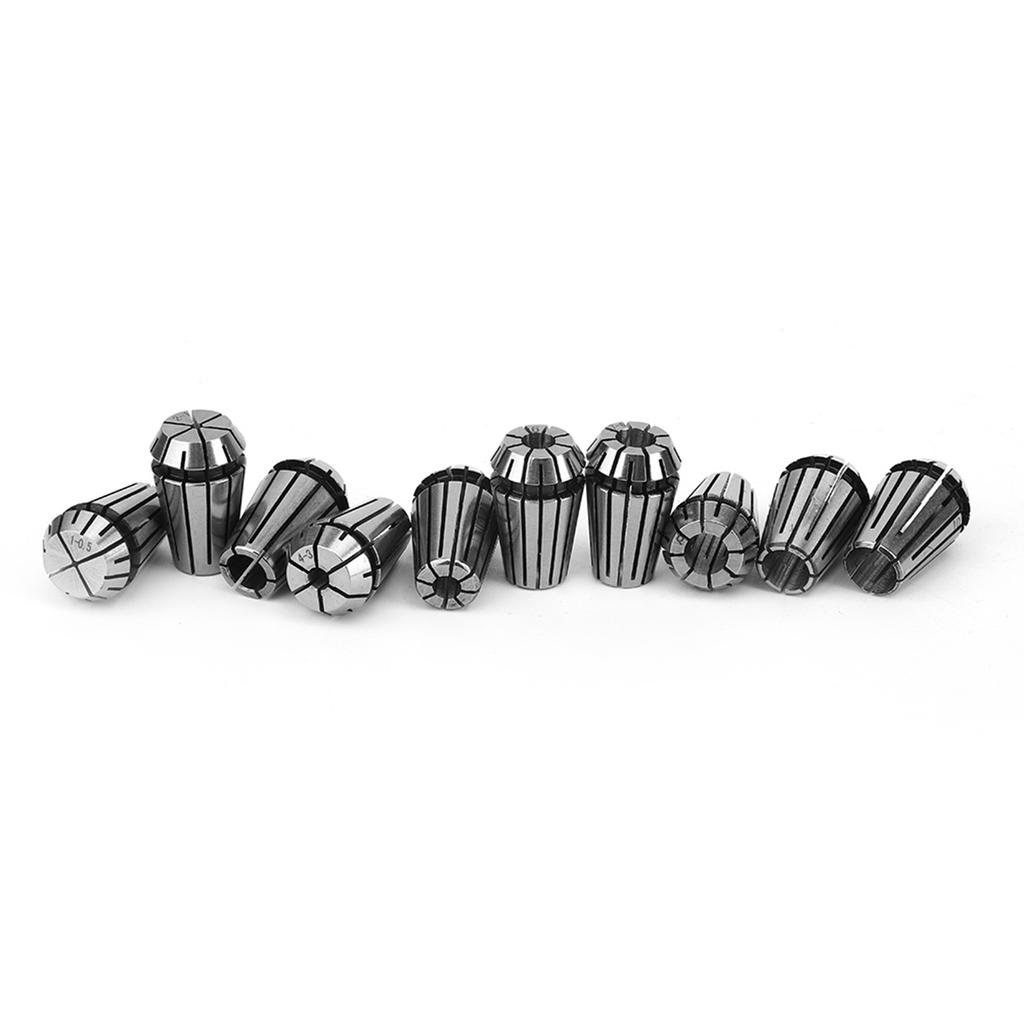10Pcs Chuck Accurate Spring Set CNC Engraving  Milling Machine Industrial Accessories ER16