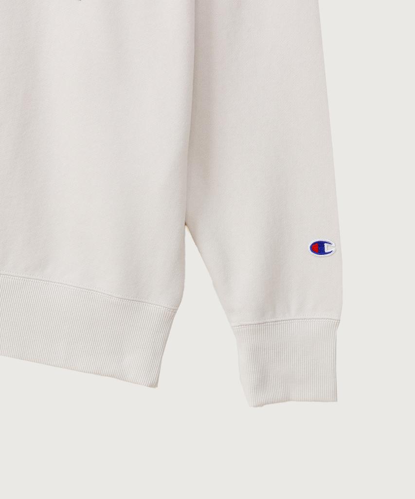 Champion Boston Regular Fit Crew Neck Sweatshirt Off White